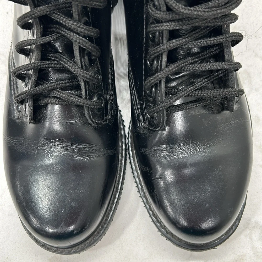 Vintage Harley Davidson Men’s Leather Lace Up Boots Made in the USA Biker Size 8